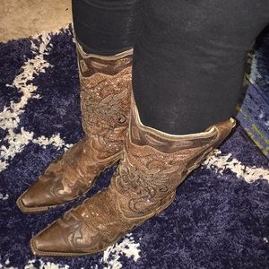 Corral cowgirl boots size 6m used